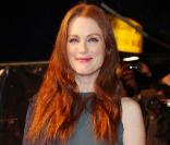 Julianne Moore, à l\'occasion de l\'avant-première de <em>The kids are all right</em>, présenté dans le cadre du London Film Festival, à Londres, le 25 octobre 2010.