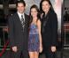 Mimi Rogers en famille, à l'occasion de l'avant-première de  Unstoppable , au Regency Village Theatre de Westwood, à Los Angeles, le 26 octobre 2010.