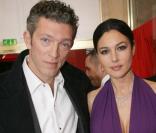 Monica Bellucci et Vincent Cassel lors de la cérémonie des Cesar en février 2009