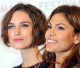 Keira Knightley et Eva Mendes, à l'occasion de la présentation de  Last Night , dans le cadre du 5e Festival International du Film de Rome, le 28 octobre 2010.
