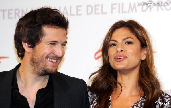 Guillaume Canet et Eva Mendes, à l'occasion de la présentation de  Last Night , dans le cadre du 5e Festival International du Film de Rome, le 28 octobre 2010.