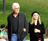Barbra Streisand et son mari, James Brolin, visitent le musée du Prado à Madrid, Espagne, le jeudi 28 octobre.