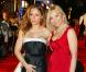 Ornella Muti et sa fille Naike Rivelli à Dusseldorf pour la soirée de charité organisée par l'UNESCO, le 30 octobre 2010