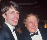 Lambert Wilson et son père Georges Wilson en 1988 