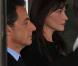 Nicolas et Carla Sarkozy accueillent le président Hu Jintao et sa femme à Orly, le 4 novembre 2010