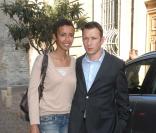 Sonia Rolland et Christophe Rocancourt lors de la soirée de charité Faire Face en octobre 2007