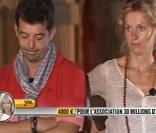 Stéphane et Sandrine rétrogradés d\'une place à cause du drapeau noir : ils sont terriblement déçus... (émission du 13 novembre 2010)