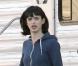 Krysten Ritter sur le tournage du film BBF's and baby le 8 novembre 2010 à Los Angeles