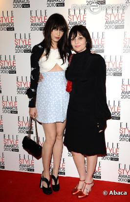 Daisy Lowe et Pearl Lowe un duo mère fille complice.