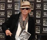 Keith Richards fait la promotion de son autoboigraphie LIFE à Londres en novembre 2010