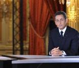 Nicolas Sarkozy face à Laurence Ferrari et David Pujadas, 5 février 2009<br />