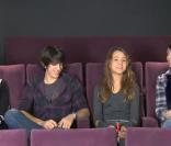 Interview des acteurs Julie-Marie Parmentier, Antonin Chalon et Nina Rodriguez ainsi que la réalisatrice Zabou Breitman pourle film No et moi