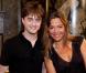 Sandrine Quétier pose en compagnie de Daniel Radcliffe, star de  Harry Potter .