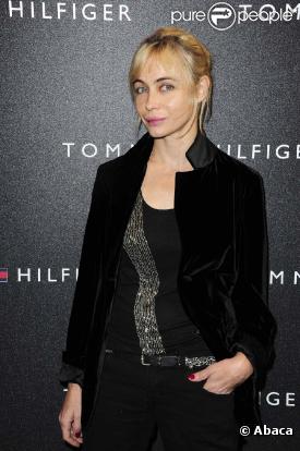 Emmanuelle Béart, inauguration boutique Tommy Hilfiger, Paris, le 17 novembre