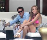 David Arquette en vacances à Miami en charmante compagnie, le 21 novembre 2010