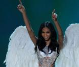 Chanel Iman lors du défilé Victoria's Secret à New York en novembre 2010