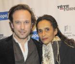 Karine Silla et Vincent Perez