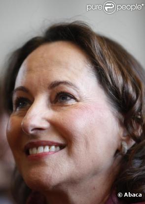 Michel Denisot et Ségolène Royal, sur le plateau du Grand Journal de Canal +.