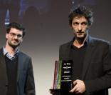 Tancrède et Axël Ramonet lors du Prix du producteur français de télévision à Paris le 6 décembre 2010 dans la somptueuse salle Wagram