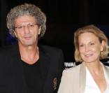 Elie Chouraqui et Marthe Keller à l\'occasion de l\'avant-première de <em>Last Night</em>, dans le cadre du 10e Festival International du Film de Marrakech, le 6 décembre 2010.<br />