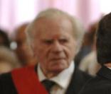Guy Roux lors de la cérémonie de remise de la Légion d'Honneur