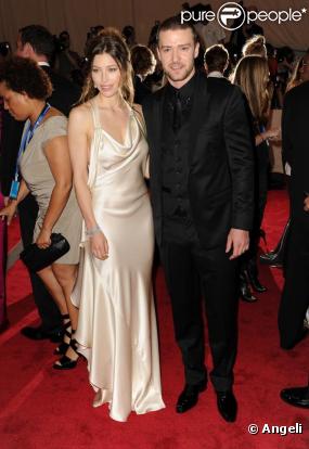 Jessica Biel et Justin Timberlake  