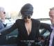Lady Gaga arrive puis sort des studios Meccaniche à Milan au début du mois de décembre 2010 en Italie
