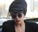 Lady Gaga arrive puis sort des studios Meccaniche à Milan au début du mois de décembre 2010 en Italie