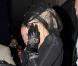 Lady Gaga arrive puis sort des studios Meccaniche à Milan au début du mois de décembre 2010 en Italie