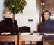 Clotilde Courau et Emmanuel Philibert de Savoie visitant l'hôpital de San Raffaele à Milan le 1er décembre 2010
