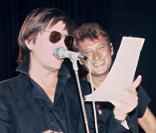 Jacques Dutronc et Johnny Hallyday, 1984<br />