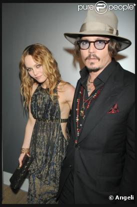 Johnny Depp et Vanessa Paradis
