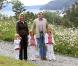 Willem-Alexander et Maxima des Pays-Bas posent avec leurs fillettes, Catharina-Amalia (7 ans), Alexia (5 ans) et Ariane (3 ans), au début de leurs vacances de Noël en Argentine, le 19 décembre 2010.