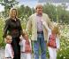 Willem-Alexander et Maxima des Pays-Bas posent avec leurs fillettes, Catharina-Amalia (7 ans), Alexia (5 ans) et Ariane (3 ans), au début de leurs vacances de Noël en Argentine, le 19 décembre 2010.