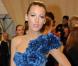 Blake Lively porte une robe Marchesa à new York, le 3 mai 2010.
