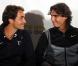 Roger Federer et Rafael Nadal s'affrontaient les 21 et 22 décembre au profit d'oeuvres de charité, en présence d'autres ténors du sport.