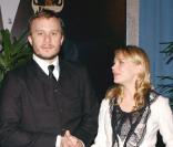 Michelle Williams et Heath Ledger lors du dîner des nominés des Oscars en 2006 