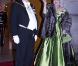 La reine Margrethe de Danemark donnait le 1er janvier 2011 le traditionnel dîner de gala du Nouvel An au palais Christian VII, à Stockholm. Dans une robe verte qu'on l'a déjà vue porter... 