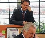 NCIS avec un focus sur Dinozzo très prochaimenent (ici Michael Weatherly et Robert Wagner) 