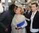 Lorie, Christian Karembeu et Bernadette au lancement de l'opération Pièce Jaunes, le 5 janvier 2010.