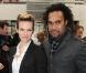 Lorie et Christian Karembeu au lancement de la 22e opération Pièces Jaunes, le 5 janvier 2010.
