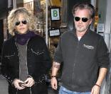 Meg Ryan et son nouveau compagnon John Mellencamp à New York, le 5 janvier 2011.