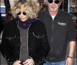 Meg Ryan et son nouveau compagnon John Mellencamp à New York, le 5 janvier 2011.