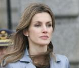 Letizia d'Espagne à une cérémonie officielle à Madrid, le 6 janvier 2011.