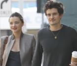 Miranda Kerr et Orlando Bloom à Los Angeles, le 11 décembre 2010.