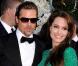 Brad Pitt et Angelina Jolie à l'occasion de la 68e cérémonie des Golden Globes, qui s'est tenue au Beverly Hilton Hotel de Los Angeles, le 16 janvier 2011.