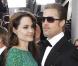 Brad Pitt et Angelina Jolie à l'occasion de la 68e cérémonie des Golden Globes, qui s'est tenue au Beverly Hilton Hotel de Los Angeles, le 16 janvier 2011.