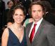 Robert Downey Jr. et Susan Levin à l'occasion de la 68e cérémonie des Golden Globes, qui s'est tenue au Beverly Hilton Hotel de Los Angeles, le 16 janvier 2011. 