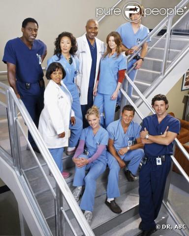  Le casting initial de  Grey's Anatomy , débarquée sur nos écrans en 2006. 