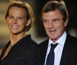Christine Ockrent et Bernard Kouchner, Elysée, le 4 novembre 2010